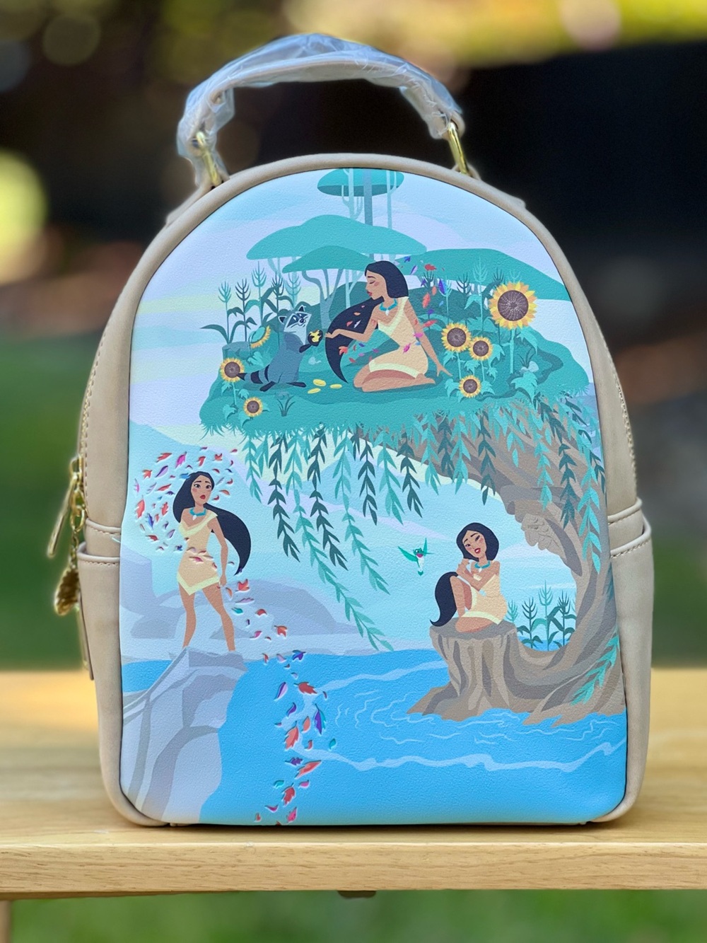Loungefly Disney Pocahontas Scenery Mini Backpack - BoxLunch Exclusive NWT